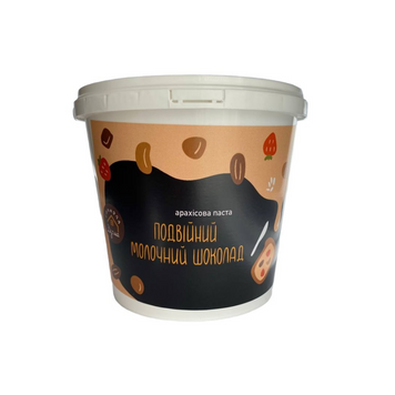 Арахісова паста Granola vdoma з подвійним молочним шоколадом, 1000 г 5900121 фото