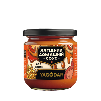 "Лагідний" томатний соус, універсальний до столу, YAGODAR, 200 г ТМ ЯГОДАР 8100531 фото