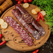 Ковбаса сирокопчена гетьманська, 550 г ТМ Ukr.Farmer 2302161 фото 2