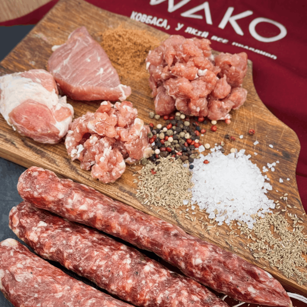 Ковбаса сиров'ялена "Класична" Wako, 150 г ТМ Браталівська сироварня 2300301 фото