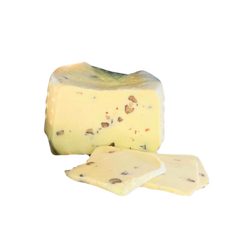 Сир напівтвердий крафтовий "Моцареллка" з горіхом, 250 г ТМ Гарантікс 1500381 фото