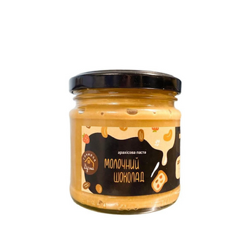 Арахісова паста Granola vdoma з молочним шоколадом, 200 г 5900101 фото