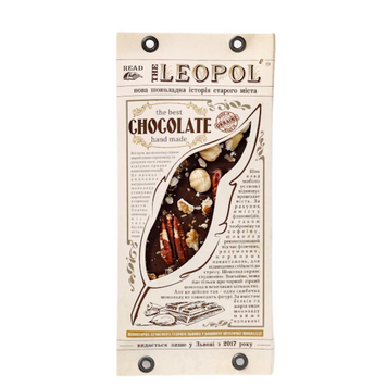 Шоколад чорний "Пекан", 95г ТМ Leopol' 5300221 фото
