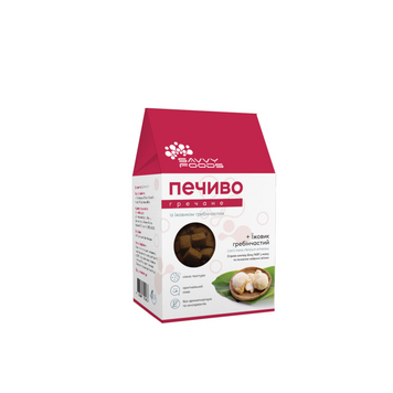 Печиво гречане з Їжовиком гребінчастим, 230 г ТМ Savvy Foods 4200091 фото