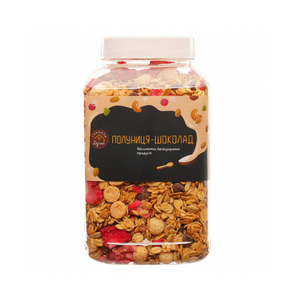 Гранола Granola Vdoma Полуниця-шоколад без цукру, 500 г 4400202 фото