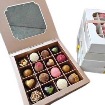 Подарунковий набір шоколадних цукерок "Солоденьке до свята" ТМ Справжні солодощі 5300421 фото